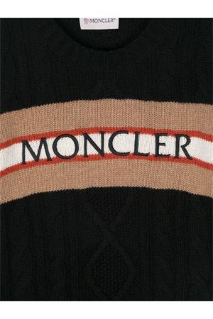 black virgin wool jumper MONCLER KIDS | J29549C00004M1241999